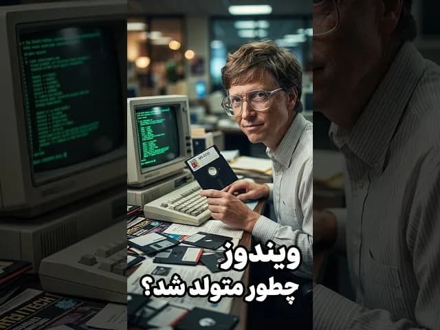تصویر ویدیو: ویندوز چطور متولد شد؟ #ویندوز #مایکروسافت #تاریخچه