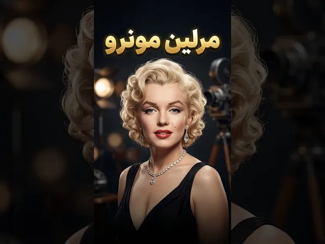 تصویر ویدیو: مرلین مونرو: حقیقت پشت دوربین #مرلین_مونرو #shorts
