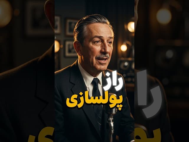 تصویر ویدیو: راز کسب‌وکار دیزنی از زبان والت دیزنی: پول دست بزرگ‌ترهاست